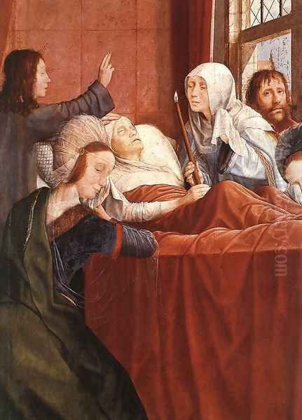 St Anne Altarpiece (right wing, detail) - view 1