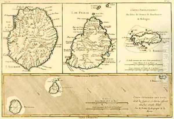 The Islands of Rodriguez, Isle de France and Bourbon - view 1
