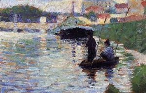 The Bridge View Of The Seine by Georges Seurat