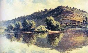 The Seine At Port-Villez 2 by Claude Oscar Monet