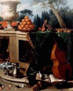 Still Life by Alexandre-Francois Desportes