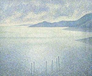 A Coastal Scene by Theo van Rysselberghe