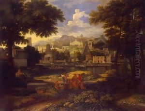 Landscape with the Finding of Moses