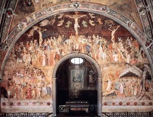 Crucifixion by Andrea Bonaiuti da Da Firenze