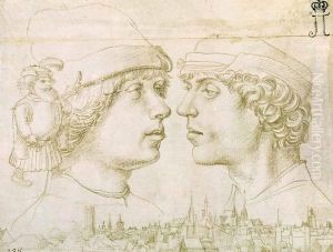 Portrait of the Artist's Sons by Hans, The Elder Holbein