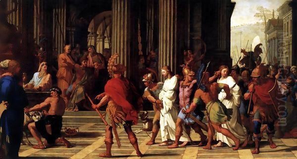 St Gervase and St Protase Brought before Anastasius - view 1