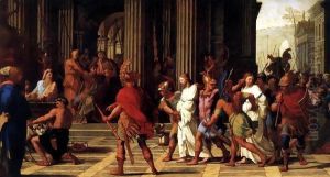 St Gervase and St Protase Brought before Anastasius St Gervase and St Protase Brought before Anastasius