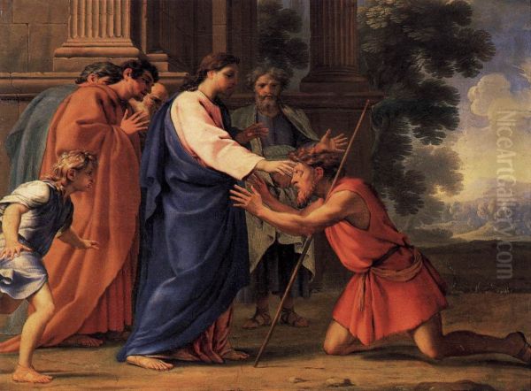 Christ Healing the Blind Man - view 1