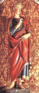 Annunciation the Angel by Jacopo della Quercia