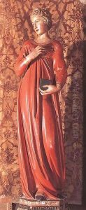 Annunciation the Virgin by Jacopo della Quercia