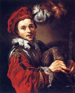 Portrait of Francois Langlois by Claude Vignon