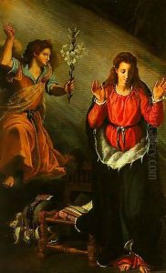 The Annunciation by Alessandro Allori