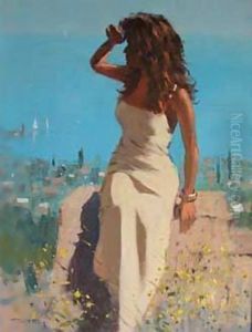 Mediterranean View by Peter Johan Kraft