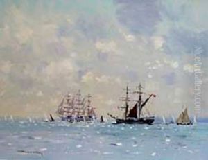 Tall Ships On The Solvent