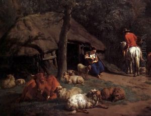 The Hut (detail) 1671
