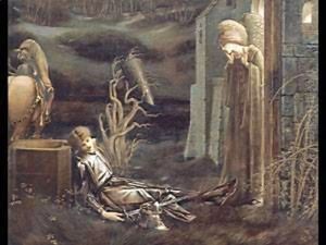 The Dream of Launcelot at the Chapel of the San Graal 2 by Sir Edward Coley Burne-Jones