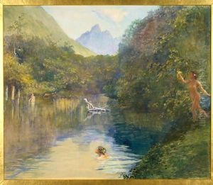Ford at the Upper End of the Vai Te Piha Ford at the Upper End of the Vai Te Piha