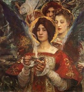 The Soul Of The Forest 1898 by Contemporary Japanese