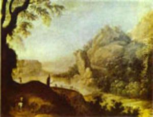 Landscape 2 by Bartolome Esteban Murillo