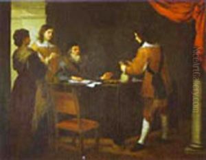 The Prodigal Son Receiving His Portion Of Inheritance 1660s by Bartolome Esteban Murillo