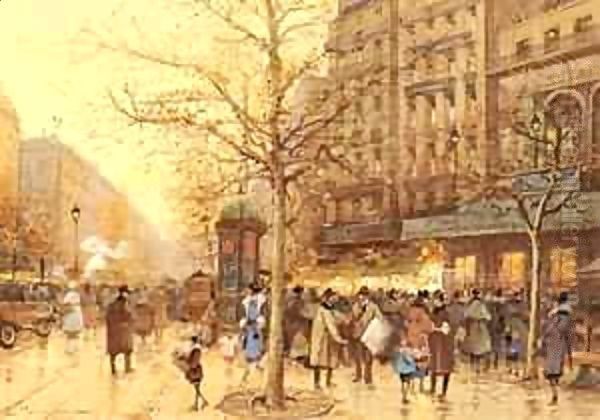 A Paris Street Scene - view 1