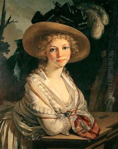 Portrait of a Young Woman by Pal Mihaltz