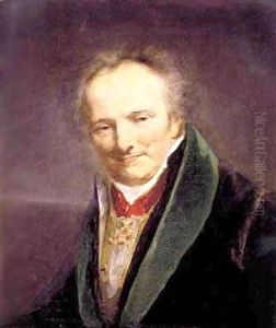 Portrait Of Baron Vivant Denon (1747-1825) by Pal Mihaltz