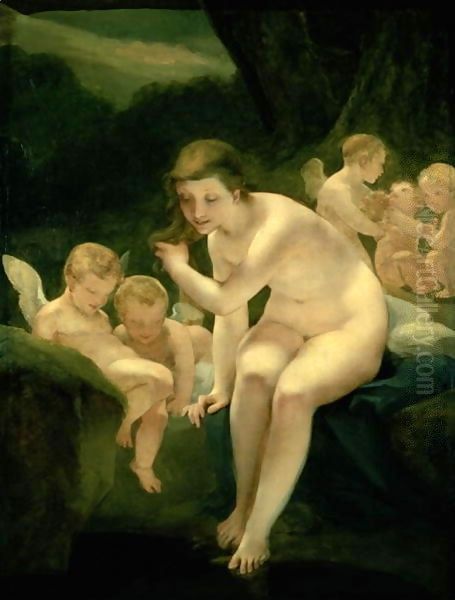 Venus Bathing or Innocence - view 1