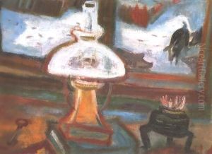 Dark Times IV (Still life with Black Pigs) 1940