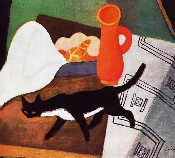 Cat and Still life 1930 - view 1