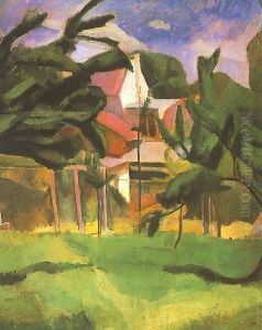 Garden 1911 by Paul Brill