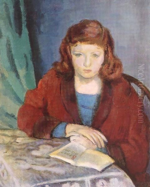 Girl Reading (Anna) 1946 48 - view 1