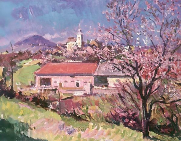 Village View at Zanka 1972 - view 1