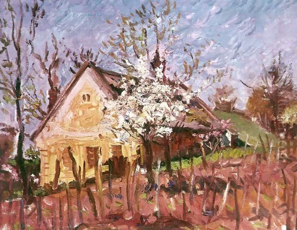Winery House in Spring 1971 - view 1