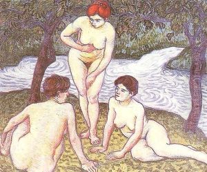 Bathers 1909 by Sidney Harold Meteyard