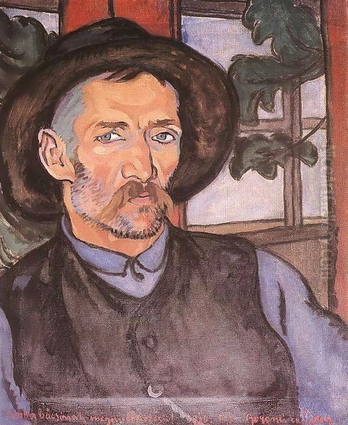 Portrait of Uncle Csorba 1910 - view 1