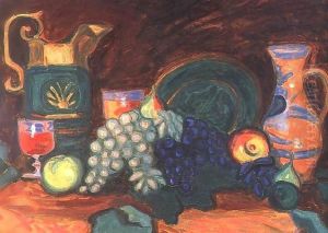 Still life 1909 by Sidney Harold Meteyard