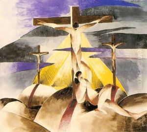 Crucifix 1925 by Geza Bene