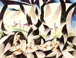 Under the Black Trees 1926 by Geza Bene