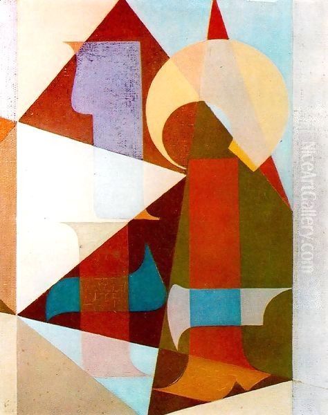 Composition with Letter I 1945 - view 1