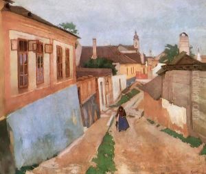 A Street at Vac 1904 by De Lorme and Ludolf De Jongh Anthonie