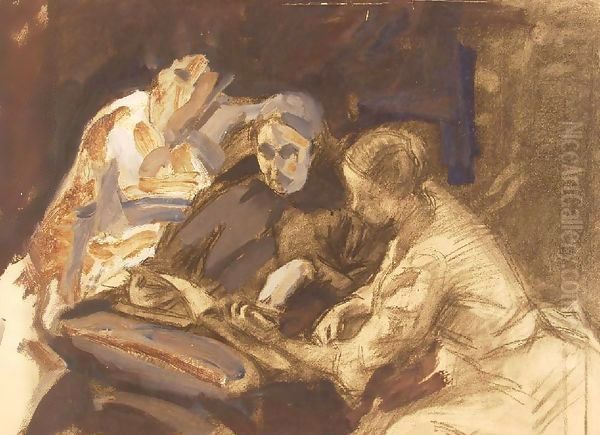 Evening Browsing 1906 - view 1