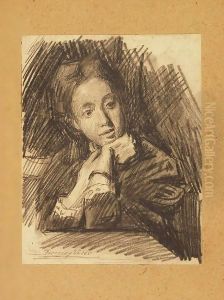 Noemi Ferenczy 1905-06 by Tamas Lossonczy