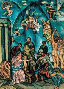 Adoration of the Magi 1914 by Tibor Duray