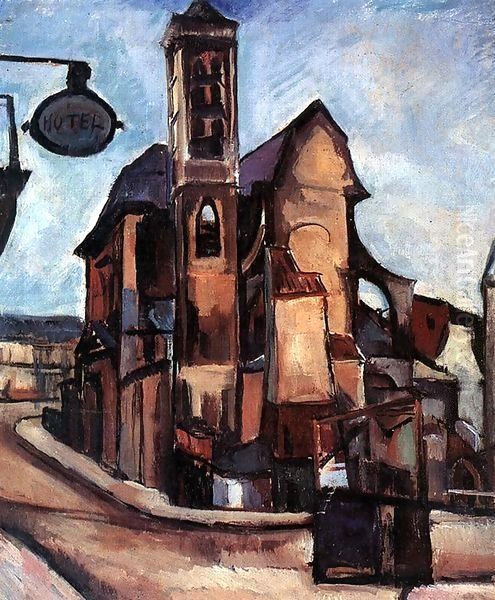 Church in Paris 1926 - view 1