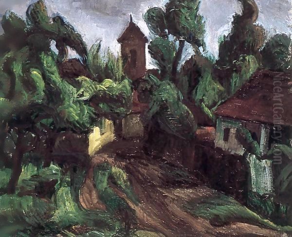 Detail of Szentendre 1935 - view 1