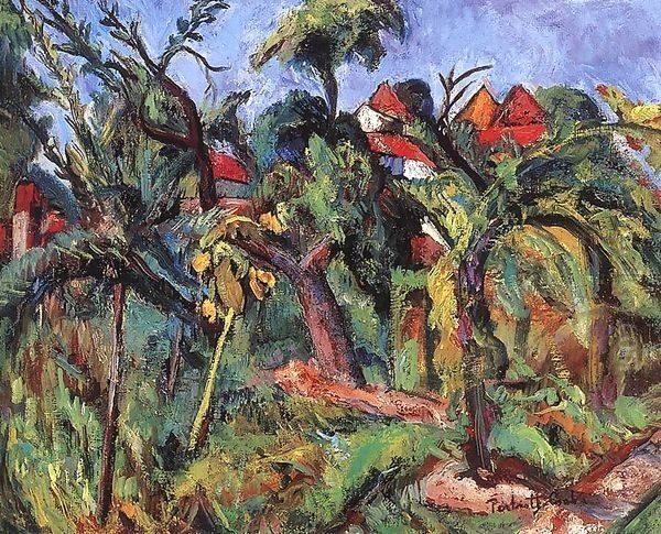 Landscape at Szentendre 1940 - view 1