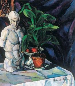 Still life with Sculpture