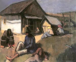 Gypsies 1907 by Bela Onodi
