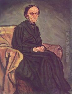 Portrait of my Mother 1918 by Bela Onodi
